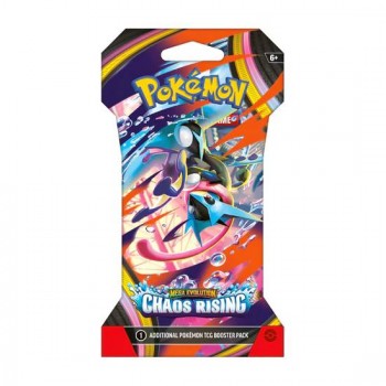 Pokemon Mega Evolution: Chaos Rising Sleeved Booster kortų papildymo pakuotė 1 vnt.